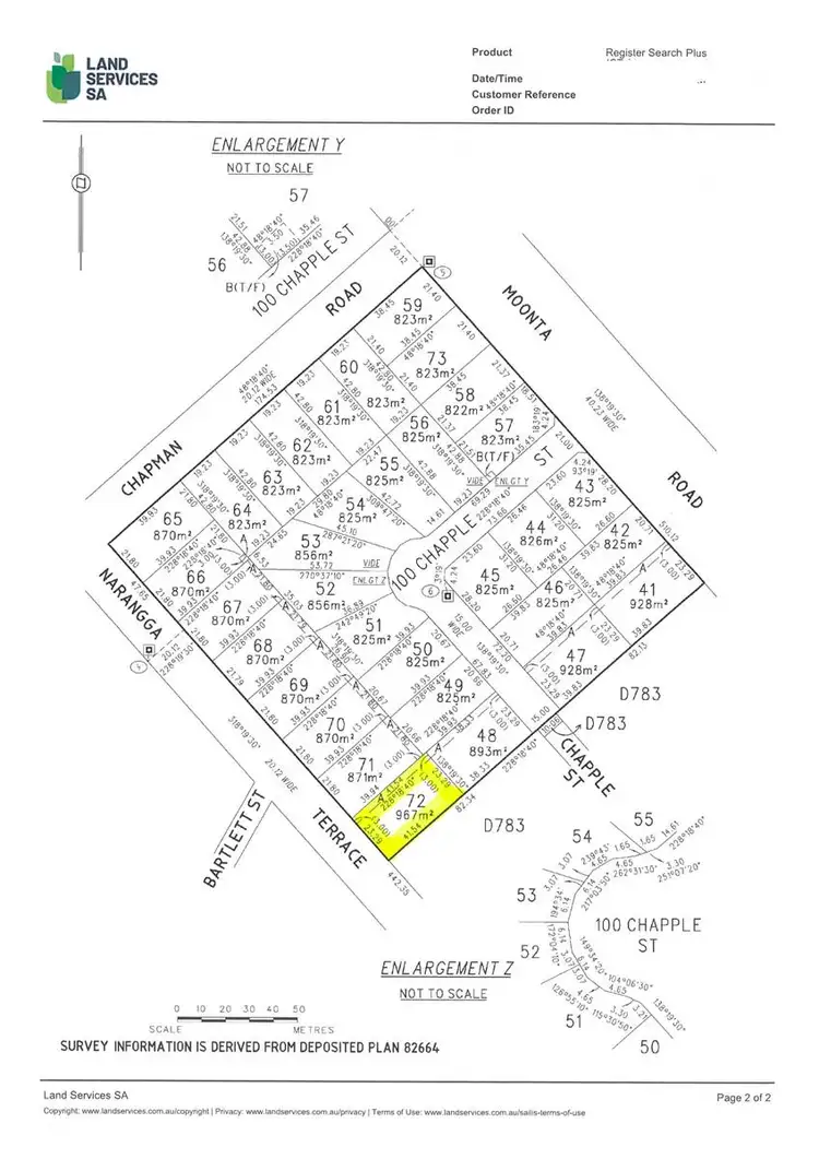 Floorplan of Homely land listing, LOT 72/107A Narangga Terrace, Moonta Bay SA 5558