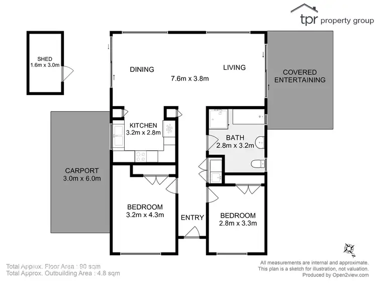 Floorplan of Homely house listing, 5/105 Main Road, Huonville TAS 7109