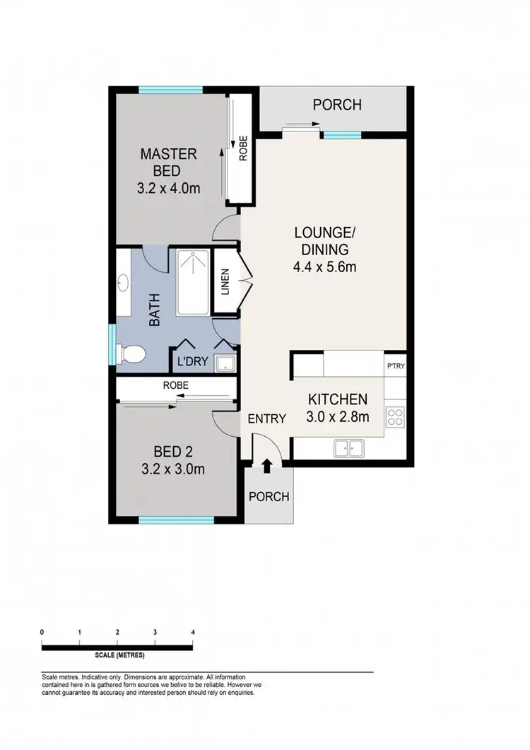 Floorplan of Homely apartment listing, Address available on request