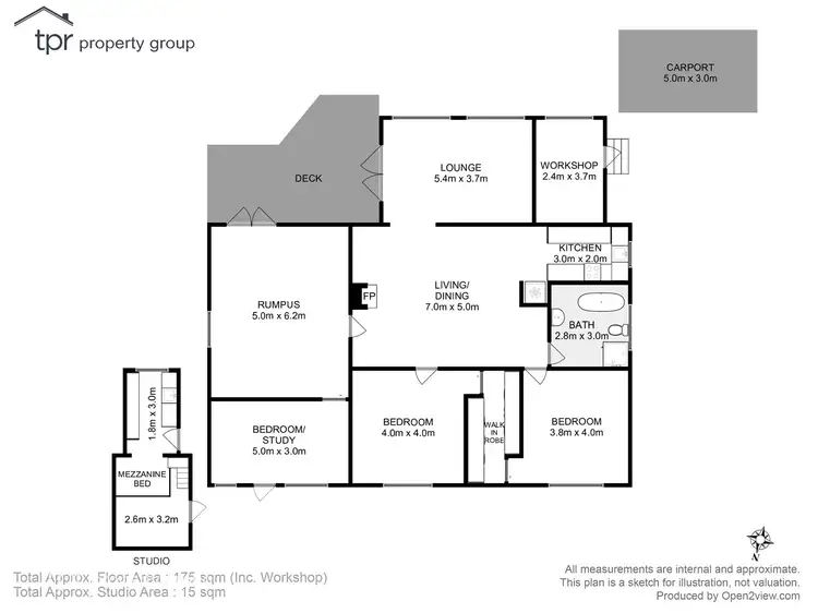 Floorplan of Homely house listing, 427 Abels Bay Road, Abels Bay TAS 7112