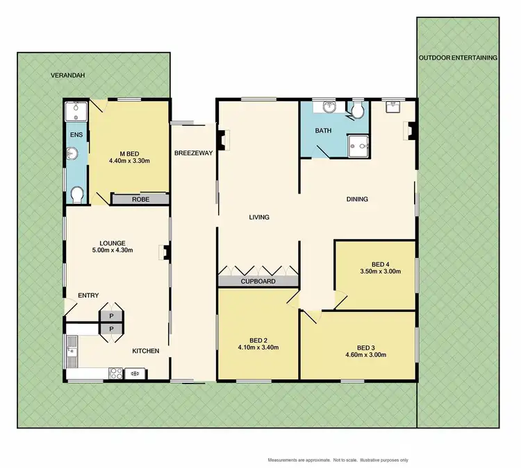 Floorplan of Homely house listing, 336 Mcfeeters Road West, Eldorado VIC 3746