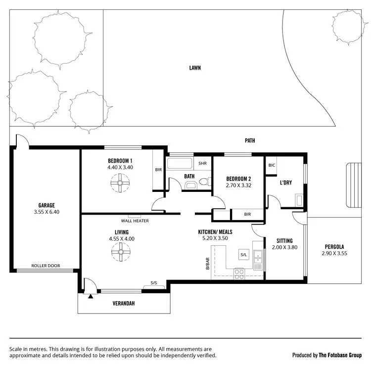 Floorplan of Homely unit listing, 4/4 Cawthorne Avenue, Pasadena SA 5042