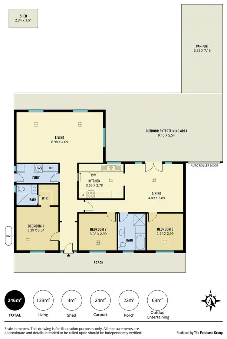 Floorplan of Homely house listing, 10 Trebbiano Street, Wynn Vale SA 5127