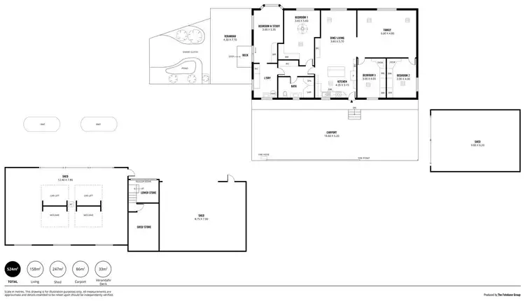 Floorplan of Homely house listing, 43 Debneys Road, Norton Summit SA 5136