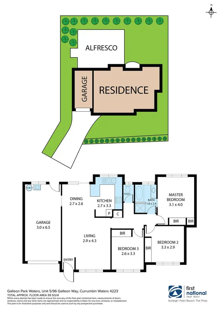 Floorplan of Homely apartment listing, 5/96 Galleon Way, Currumbin Waters QLD 4223