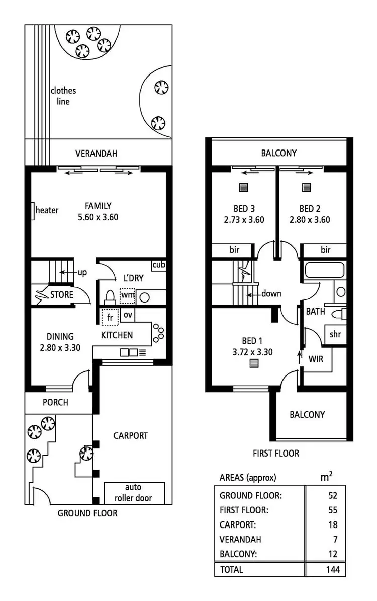 Floorplan of Homely house listing, 14 Edith Place, North Adelaide SA 5006