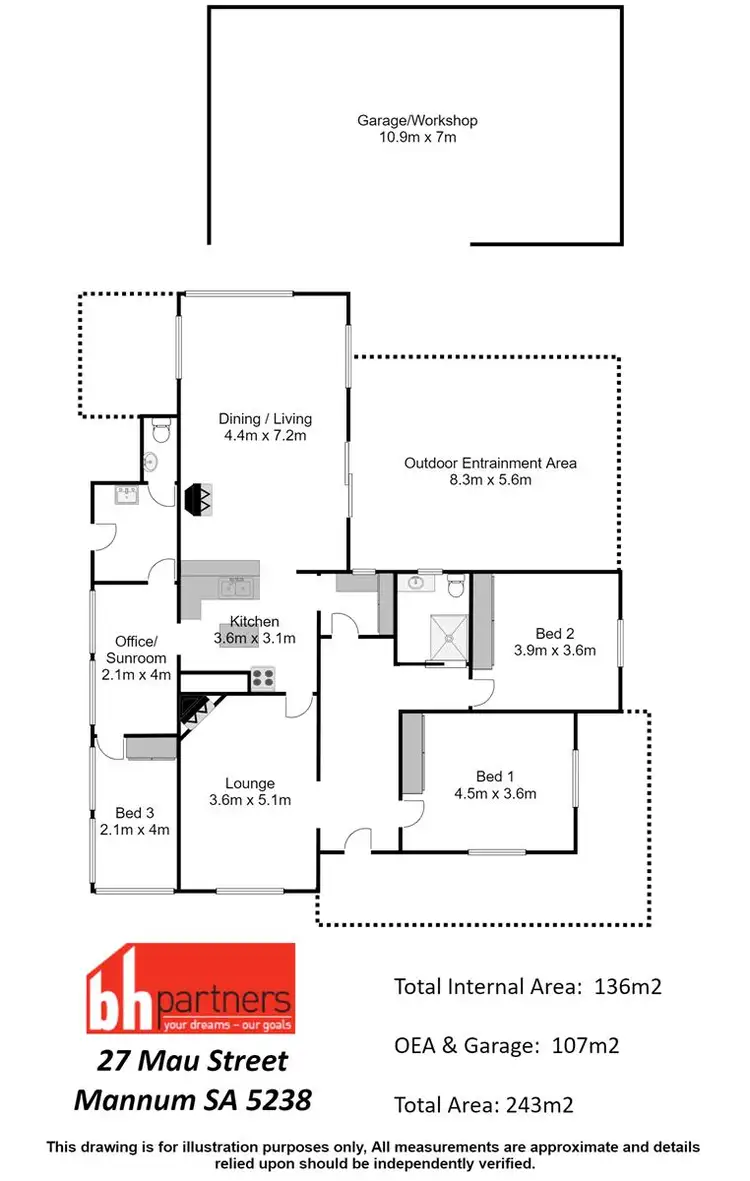 Floorplan of Homely house listing, 27 Mau Street, Mannum SA 5238