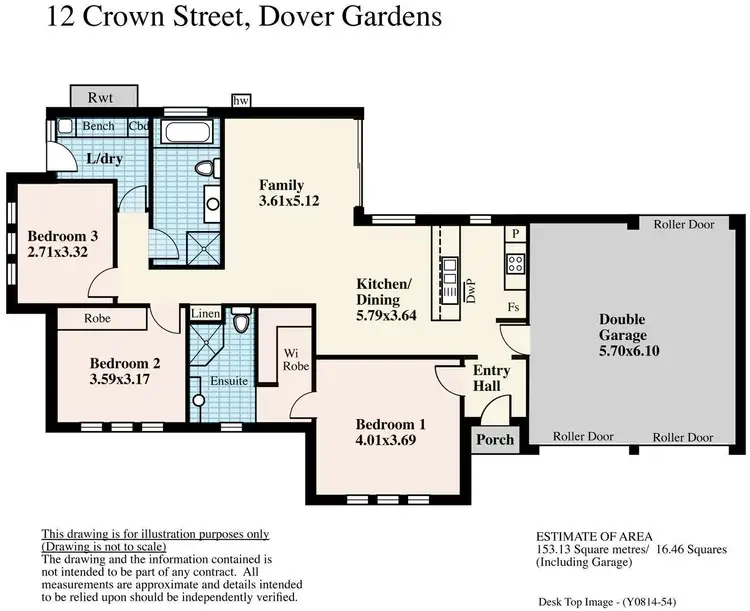Floorplan of Homely house listing, 12 Crown Street, Dover Gardens SA 5048