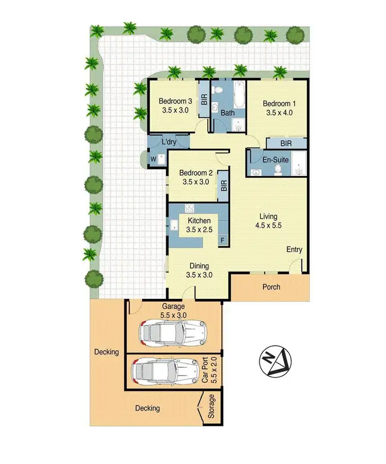 Floorplan of Homely villa listing, 5/184-186 Morrison Road, Putney NSW 2112