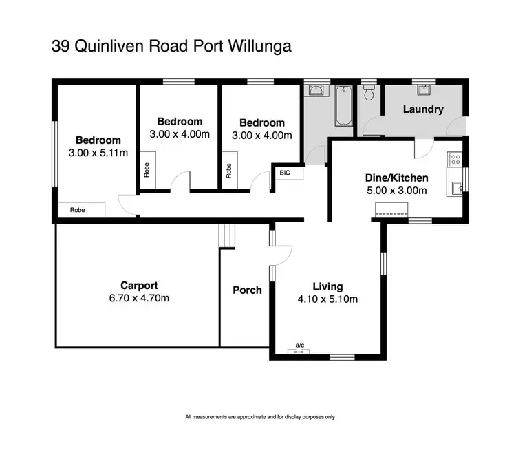 Floorplan of Homely house listing, 39 Quinliven Road, Port Willunga SA 5173