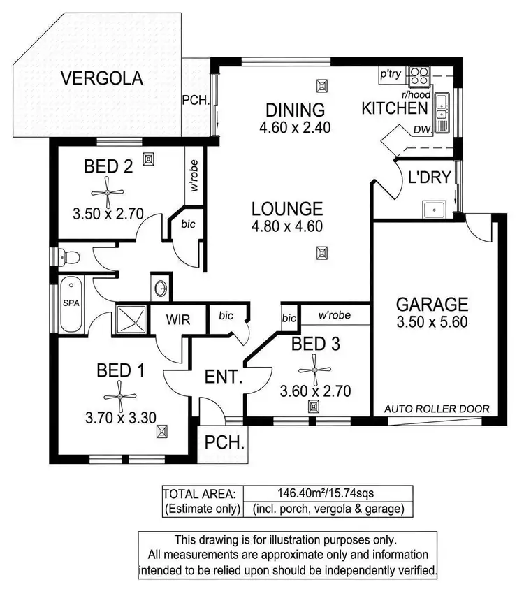 Floorplan of Homely house listing, 1/354 Henley Beach Road, Lockleys SA 5032
