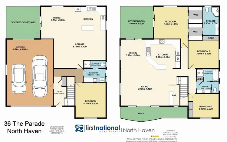 Floorplan of Homely house listing, 36 The Parade, North Haven NSW 2443
