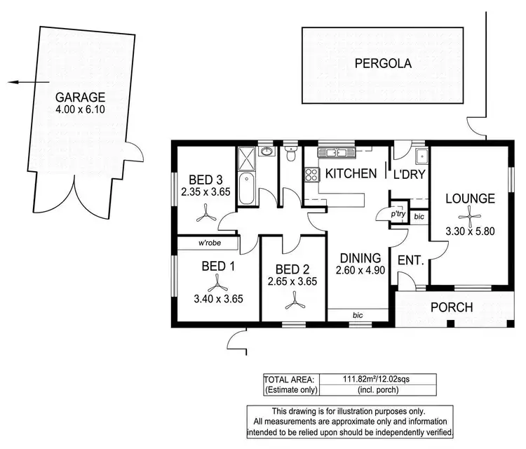 Floorplan of Homely house listing, 85 Malbeck Drive, Reynella East SA 5161