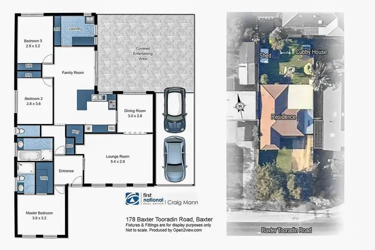 Floorplan of Homely house listing, 178 Baxter Tooradin Road, Baxter VIC 3911