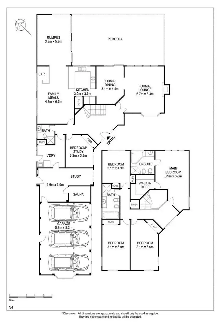 Floorplan of Homely house listing, Address available on request
