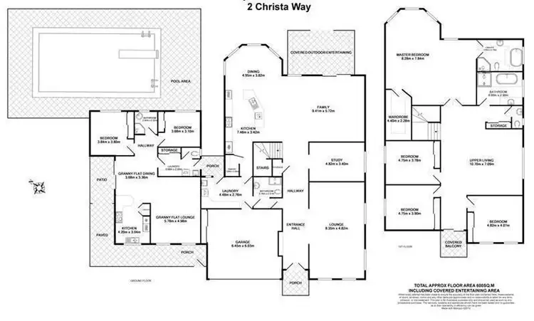 Floorplan of Homely house listing, 2 Christa Way, Benowa Waters QLD 4217