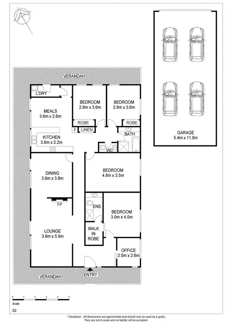 Floorplan of Homely house listing, Address available on request