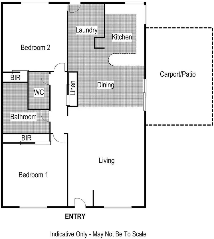 Floorplan of Homely unit listing, 4/1 Caterpillar Court, Desert Springs NT 870