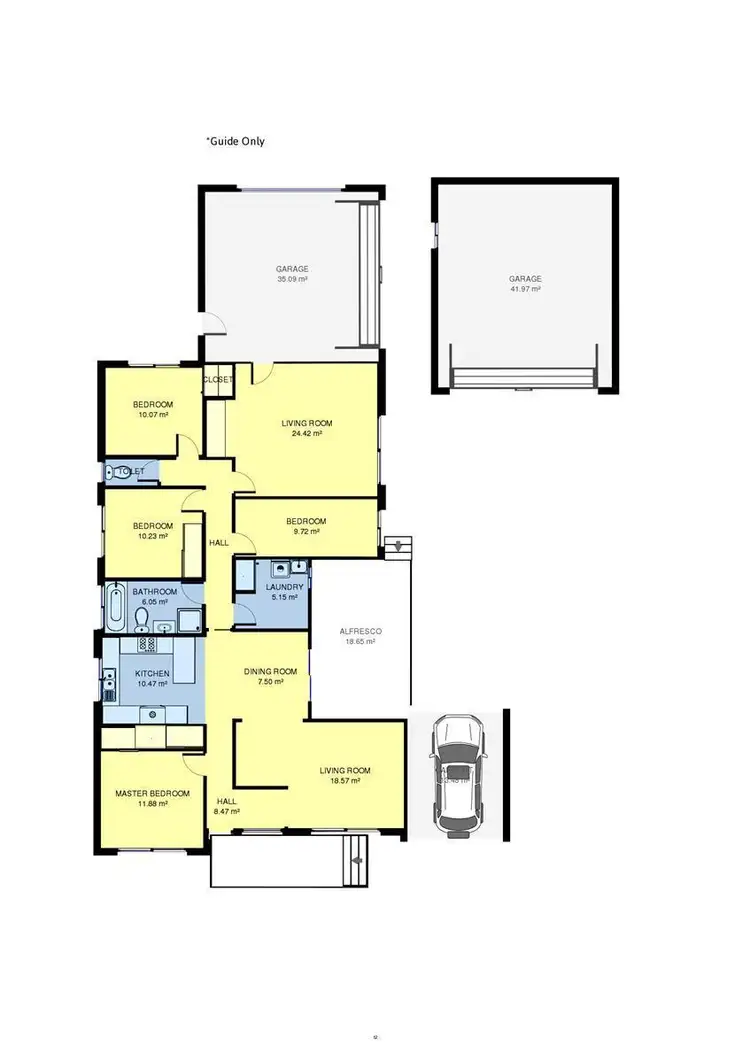 Floorplan of Homely house listing, 2 Lincoln Drive, Portarlington VIC 3223