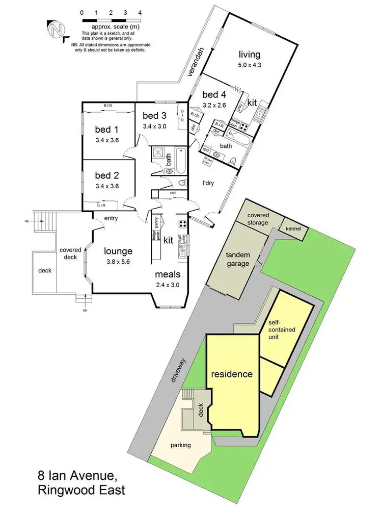 Floorplan of Homely house listing, 8 Ian Avenue, Ringwood East VIC 3135