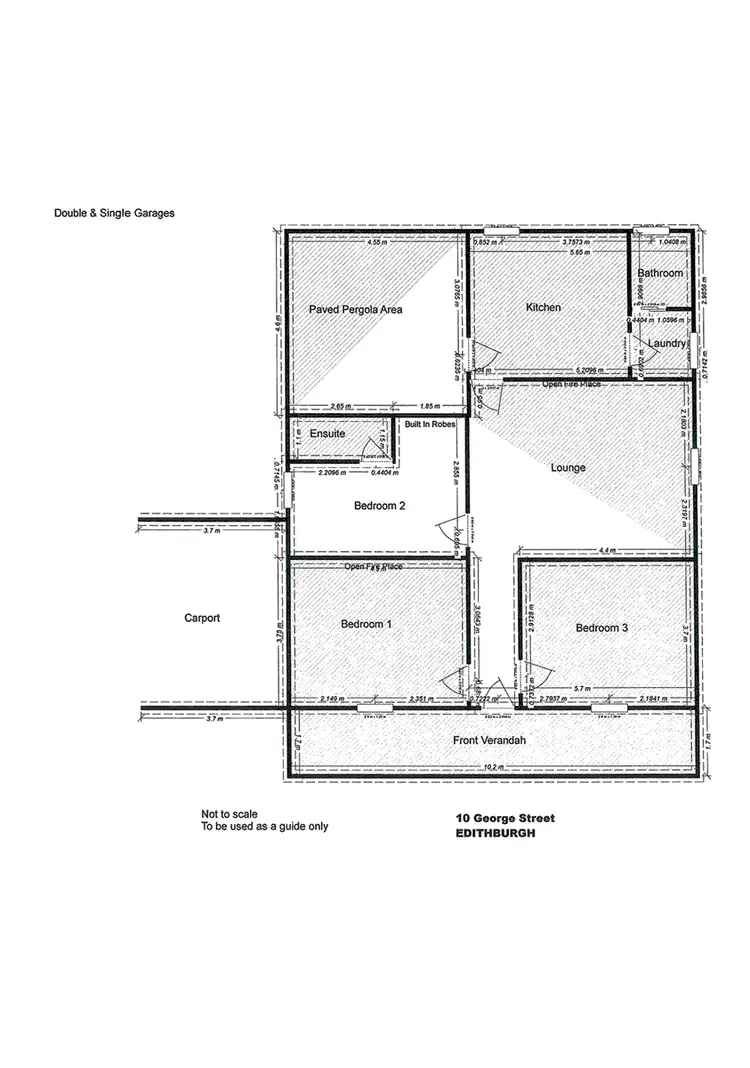 Floorplan of Homely house listing, 10 George Street, Edithburgh SA 5583