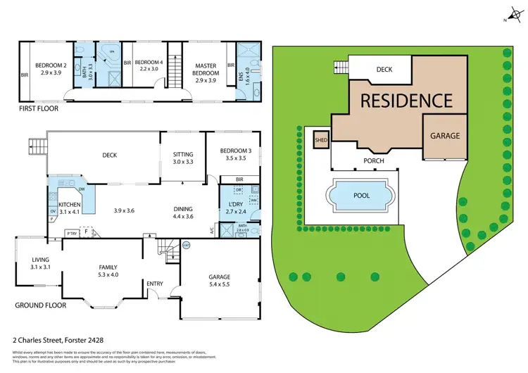 Floorplan of Homely house listing, 2 Charles Street, Forster NSW 2428