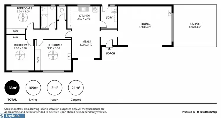 Floorplan of Homely house listing, 5 Heather Court, Para Vista SA 5093
