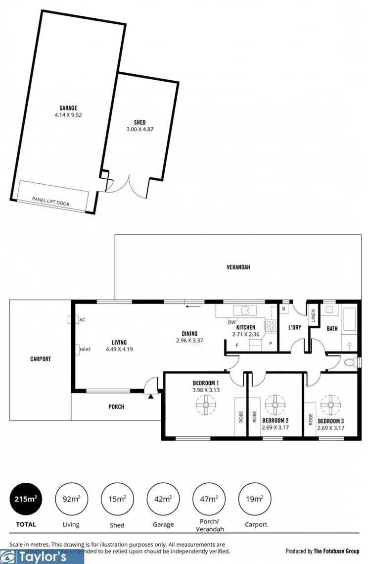 Floorplan of Homely house listing, 4 Mallett Avenue, Brahma Lodge SA 5109