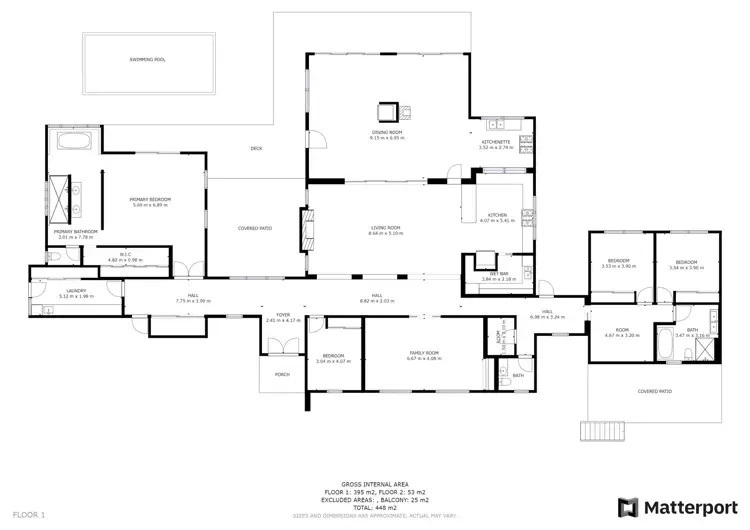 Floorplan of Homely house listing, 25 The Cobb & Co Way, Gol Gol NSW 2738