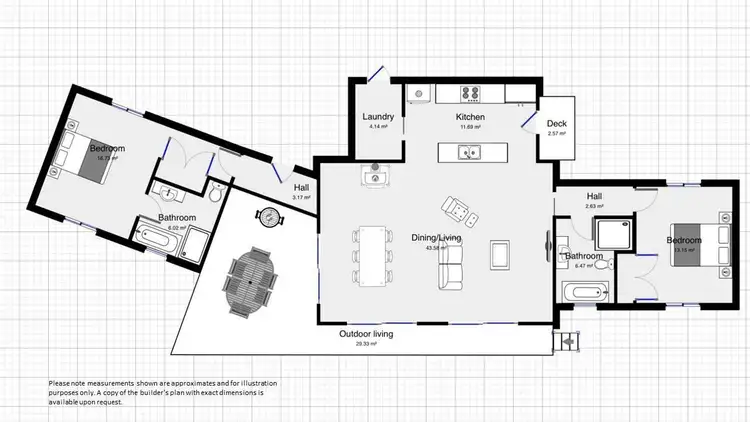 Floorplan of Homely house listing, 92 Mt Stanley Road, Stanley VIC 3747