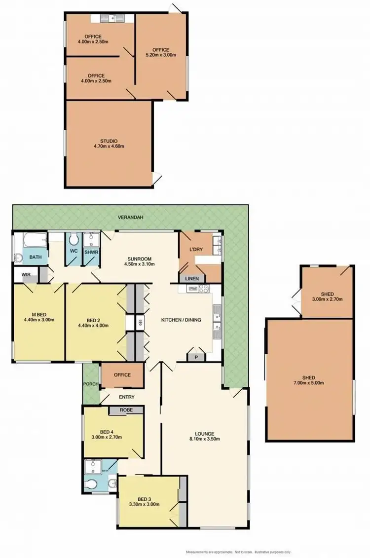 Floorplan of Homely house listing, 134 Buckland Gap Road, Beechworth VIC 3747