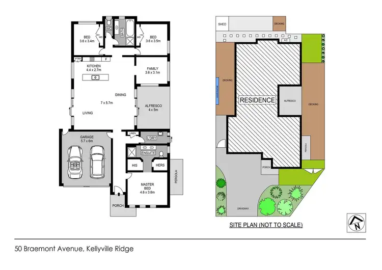 Floorplan of Homely house listing, 50 Braemont Avenue, Kellyville Ridge NSW 2155