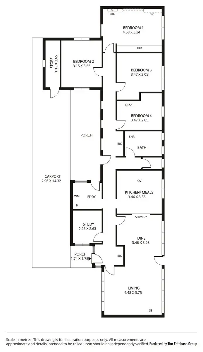 Floorplan of Homely house listing, 1A The Parade, Marion SA 5043