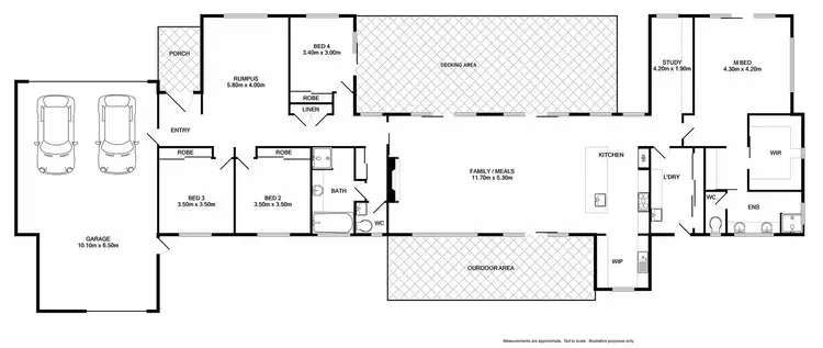 Floorplan of Homely house listing, 23 Lambourn Drive, Wodonga VIC 3690