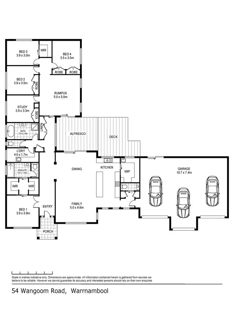 Floorplan of Homely house listing, 54 Wangoom Road, Warrnambool VIC 3280