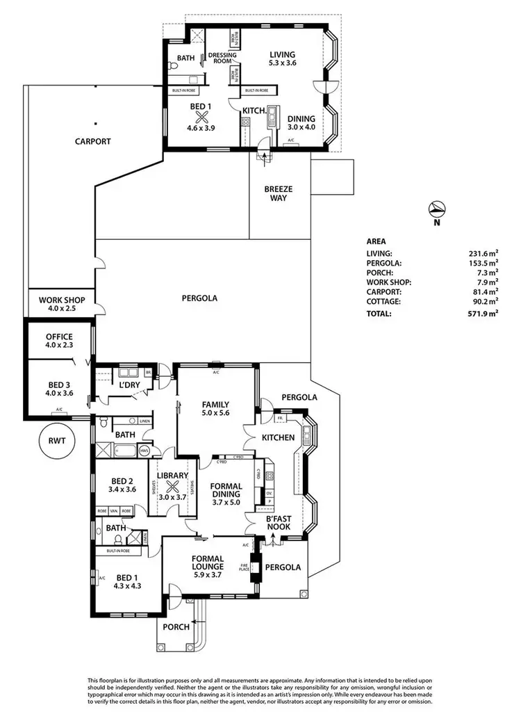 Floorplan of Homely house listing, 4 William Street, Mannum SA 5238