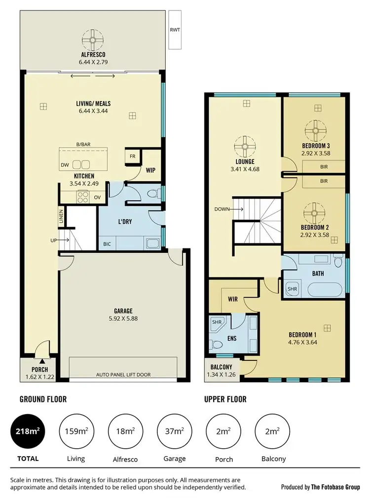 Floorplan of Homely terrace listing, 40b Crozier Avenue, Newton SA 5074