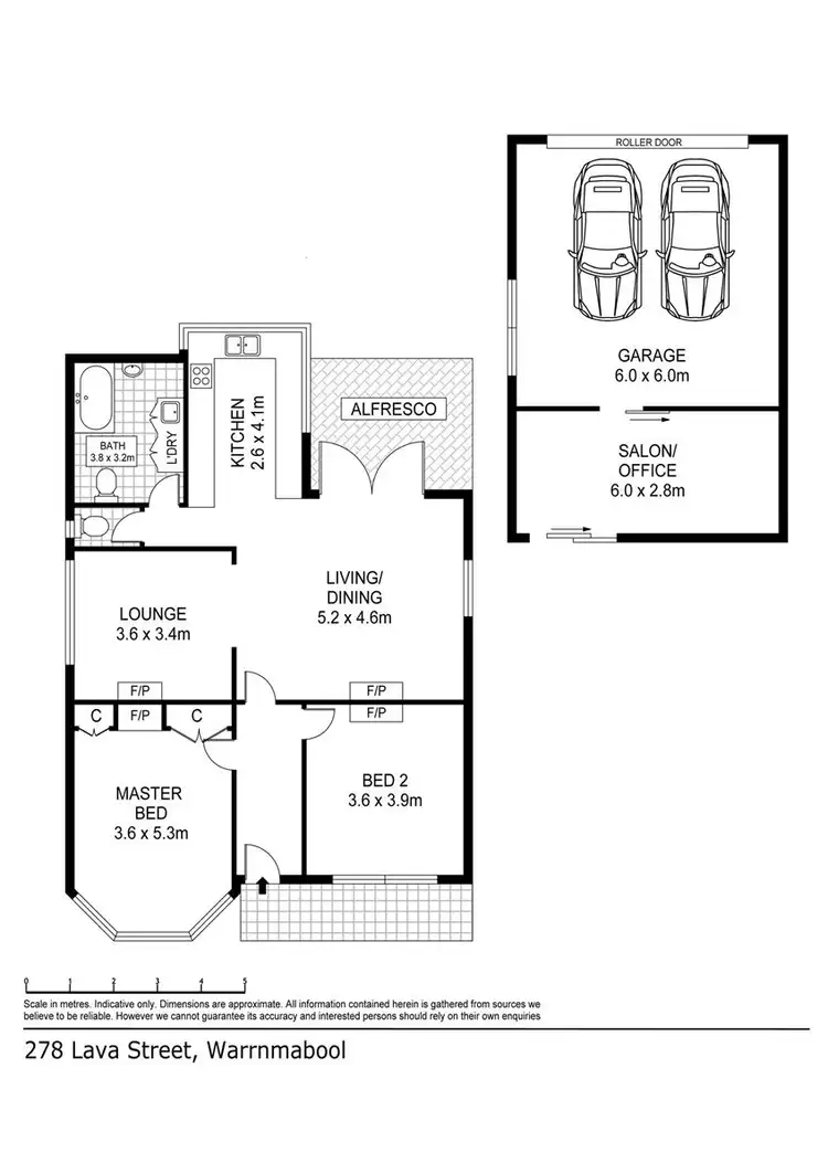 Floorplan of Homely house listing, 278 Lava Street, Warrnambool VIC 3280