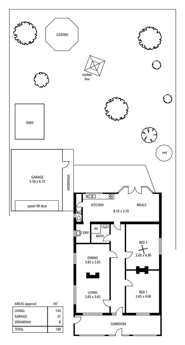 Floorplan of Homely house listing, 31 Asquith Street, Nailsworth SA 5083