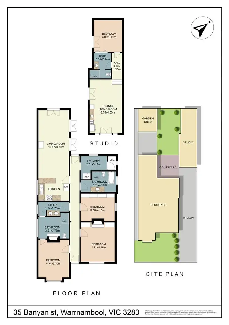 Floorplan of Homely house listing, 35 Banyan Street, Warrnambool VIC 3280