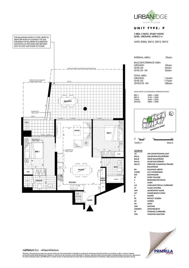 Floorplan of Homely apartment listing, 20006/63 Blamey Street, Kelvin Grove QLD 4059