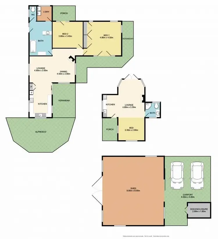 Floorplan of Homely house listing, 23 Masons Road, Beechworth VIC 3747