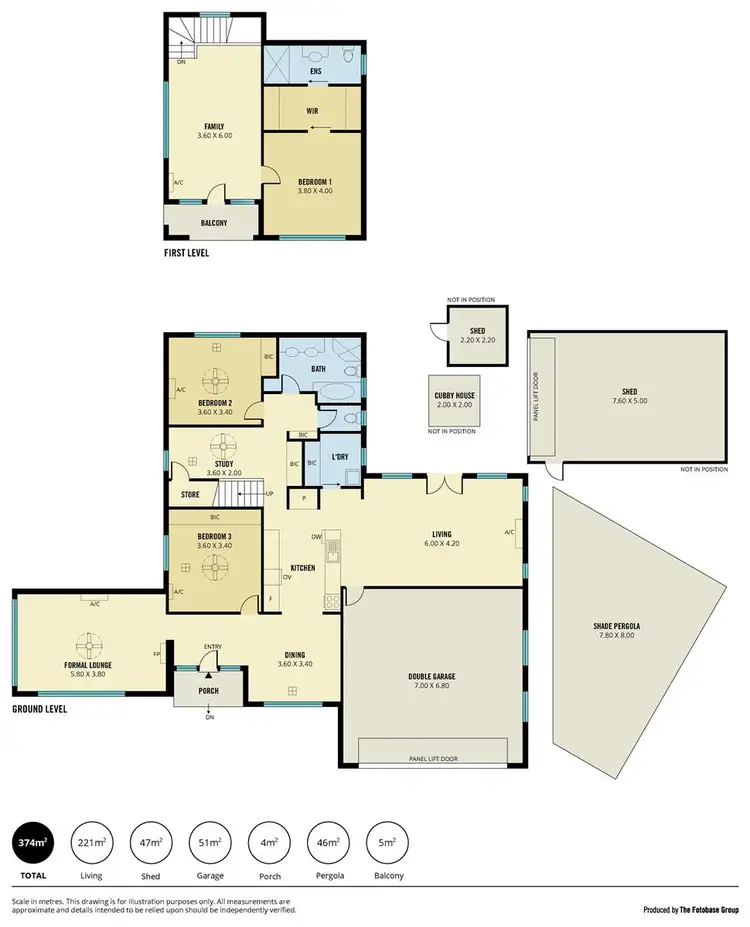 Floorplan of Homely house listing, 4 North Boulevard, Tea Tree Gully SA 5091
