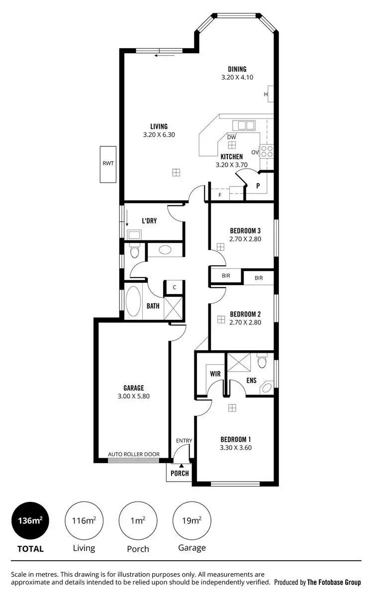 Floorplan of Homely house listing, 14 Yeltana Avenue, Huntfield Heights SA 5163