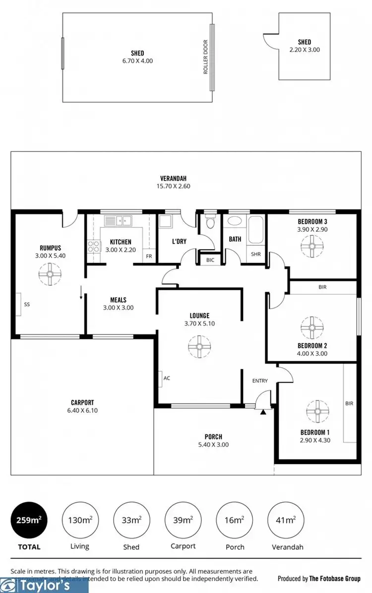 Floorplan of Homely house listing, 12 Carousel Street, Para Vista SA 5093
