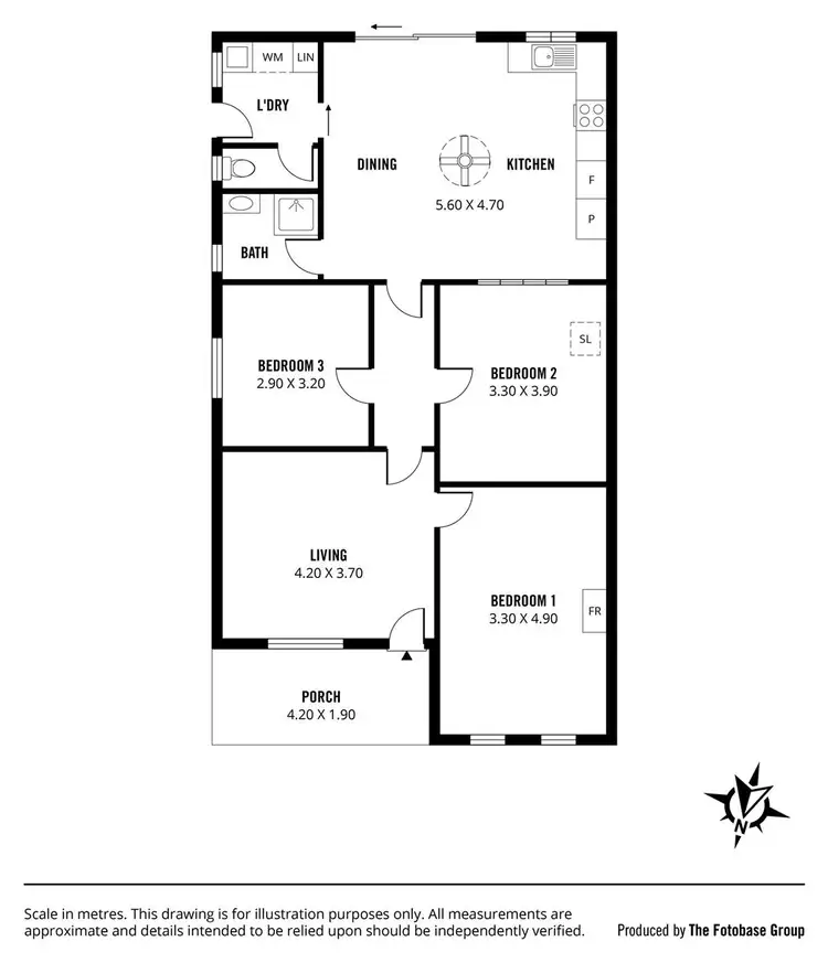 Floorplan of Homely house listing, 42 Barwell Avenue, Kurralta Park SA 5037