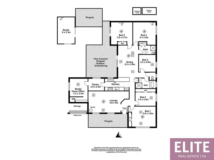Floorplan of Homely house listing, 18 Lerunna Avenue, Hallett Cove SA 5158