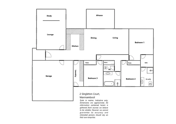 Floorplan of Homely house listing, 2 Singleton Court, Warrnambool VIC 3280