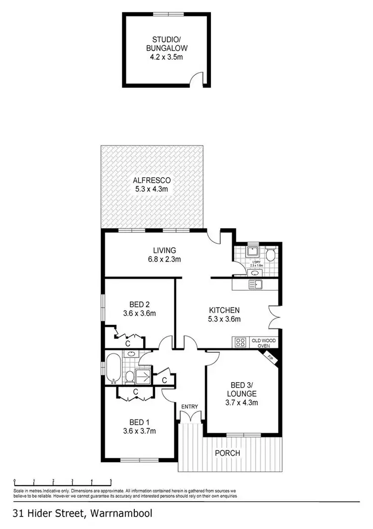 Floorplan of Homely house listing, 31 Hider Street, Warrnambool VIC 3280