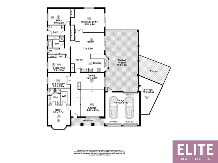 Floorplan of Homely house listing, 20 Slade Crescent, Hallett Cove SA 5158